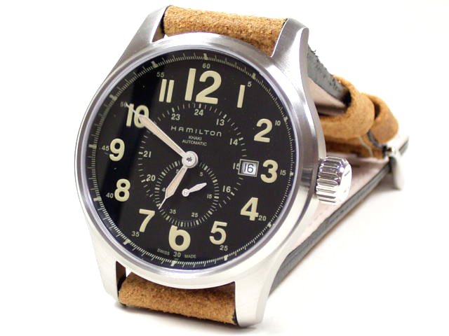 ハミルトン・カーキ・オフィサー・オート44mm H70655733 正規品