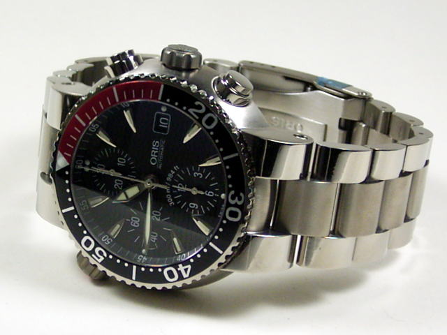 オリス TT1ダイバーチタン クロノグラフ ORIS 674 7542 71 54M