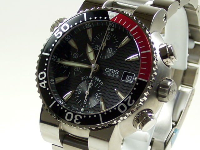 オリス TT1ダイバーチタン クロノグラフ ORIS 674 7542 71 54M