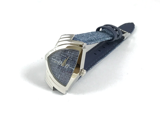 ハミルトン レディ・ベンチュラ(ブルーテキスタイルベルト) H24211941 正規品 腕時計