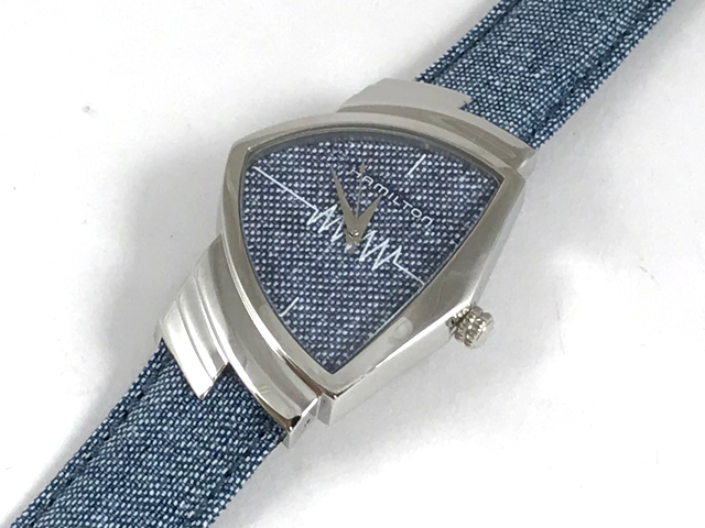 ハミルトン・ベンチュラ(ブルーテキスタイルベルト） H24411941 正規品　腕時計