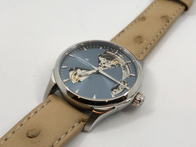 ハミルトン・ジャズマスター・オープンハート36mm(オーストリッチベルト) H32215840 正規品　腕時計