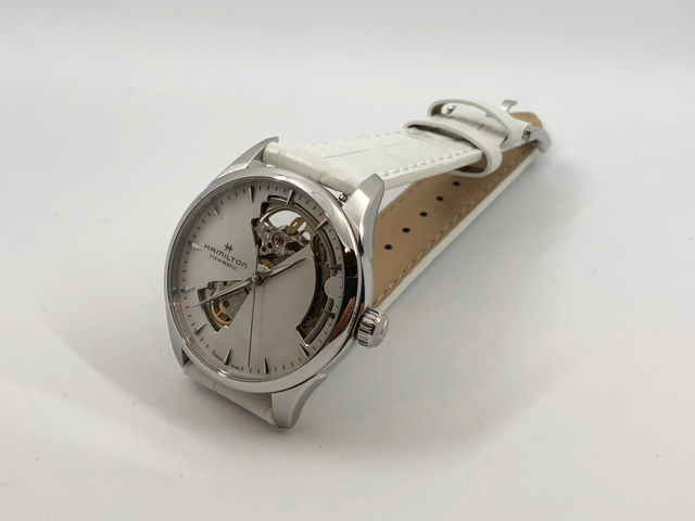 ハミルトン・ジャズマスター・オープンハート H32215890 正規品　腕時計