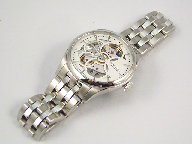 ハミルトン・ジャズマスター・スケルトンレディ H32405111 正規品　腕時計