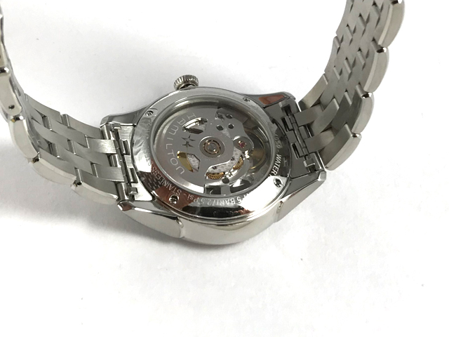 ハミルトン・ジャズマスター・スケルトンレディ(ピンクダイヤル) H32405171 正規品 腕時計
