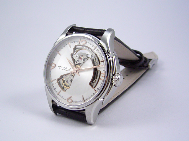 ハミルトン・ジャズマスター・オープンハート H32565555 正規品　腕時計