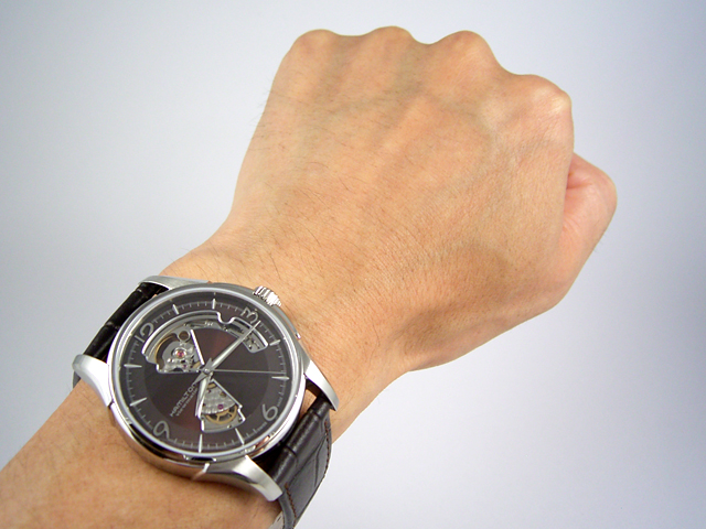 ハミルトン・ジャズマスター・オープンハート H32565595 正規品　腕時計