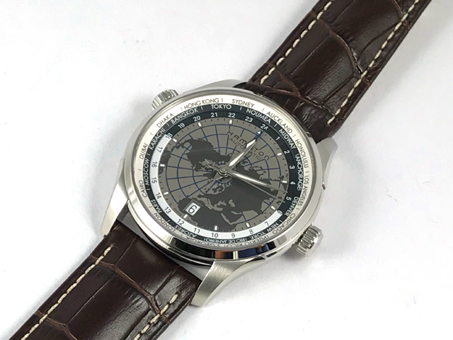 ハミルトン・ジャズマスター GMT H32605581 正規品　腕時計