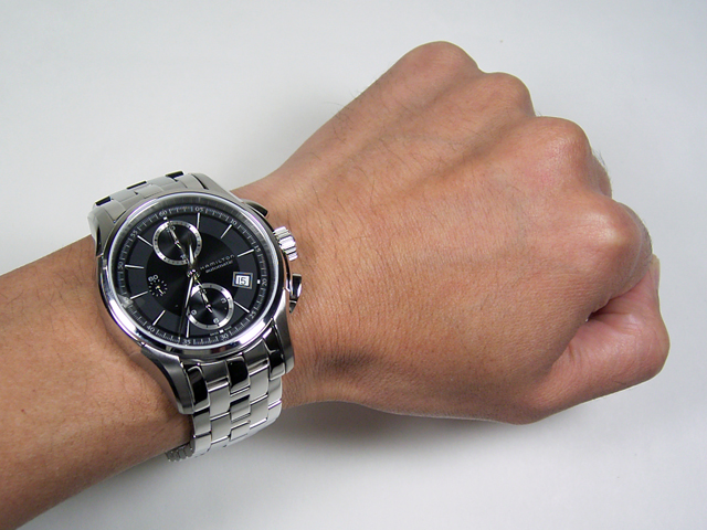ハミルトン・ジャズマスター・オート・クロノ H32616133 正規品　腕時計