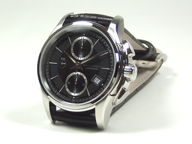 ハミルトン・ジャズマスター・オート・クロノ H32616533 正規品　腕時計