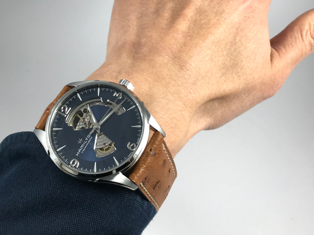 ハミルトン・ジャズマスター・オープンハート H32705041 正規品　腕時計