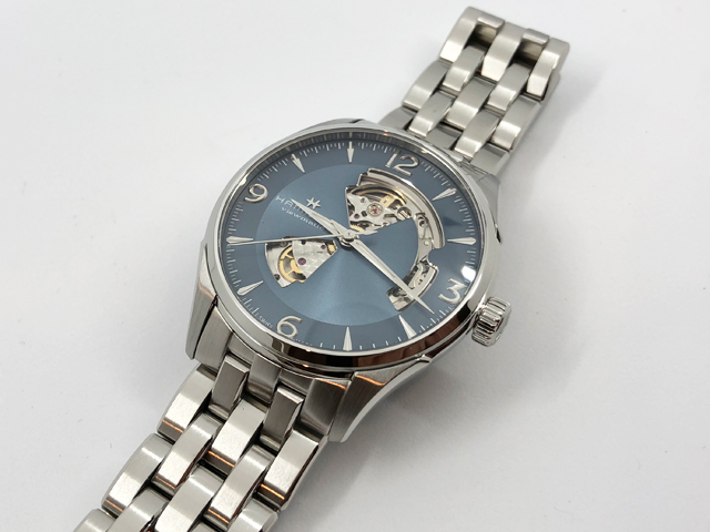ハミルトン・ジャズマスター・オープンハート42mm H32705142 正規品　腕時計