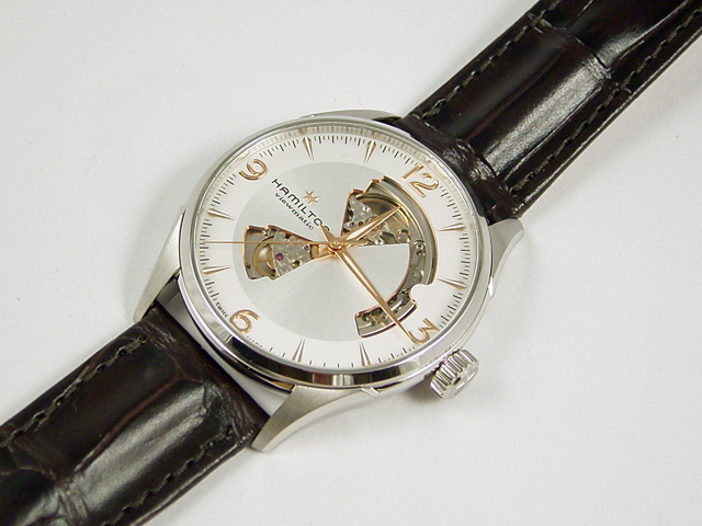ハミルトン・ジャズマスター・オープンハート42mm H32705551 正規品　腕時計
