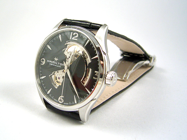 ハミルトン・ジャズマスター・オープンハート42mm H32705731 正規品　腕時計