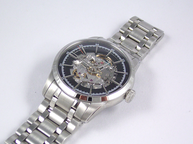ハミルトン・レイルロード スケルトン H40655131 正規品 腕時計