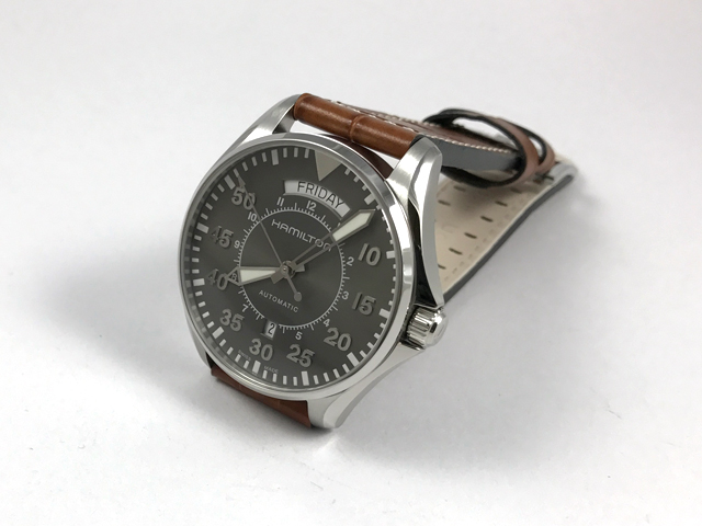 ハミルトン カーキ パイロット オート42mm H64615585正規品 腕時計
