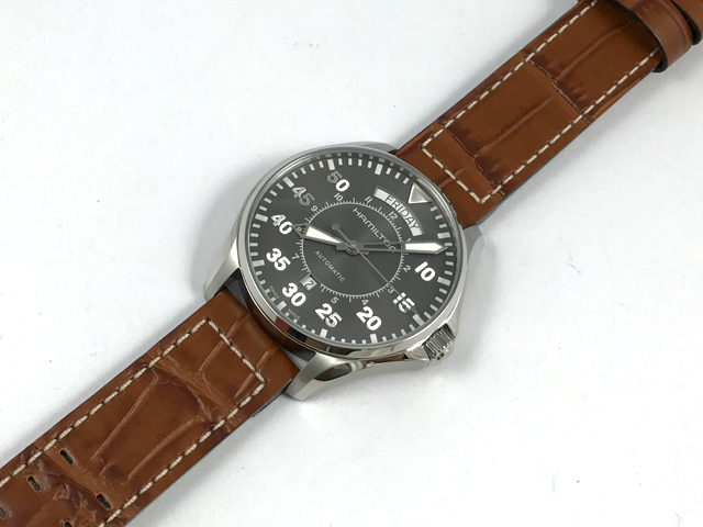 ハミルトン カーキ パイロット オート42mm H64615585正規品 腕時計