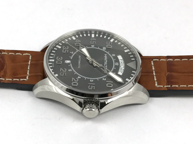 ハミルトン カーキ パイロット オート42mm H64615585正規品 腕時計