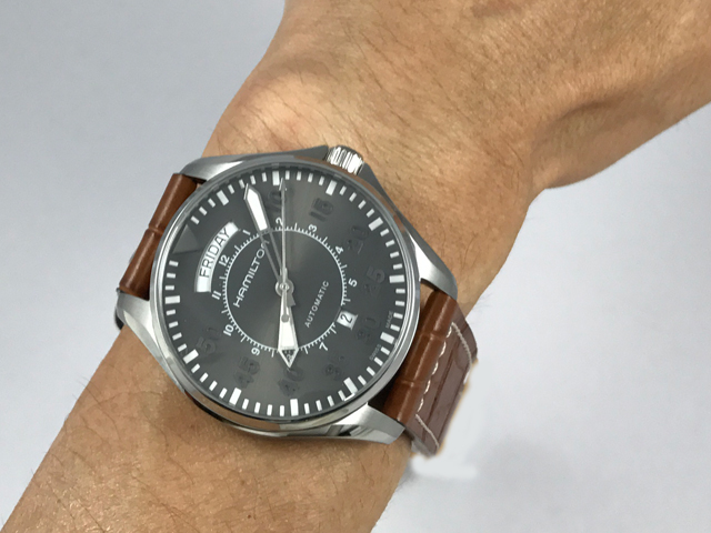 ハミルトン カーキ パイロット オート42mm H64615585正規品 腕時計
