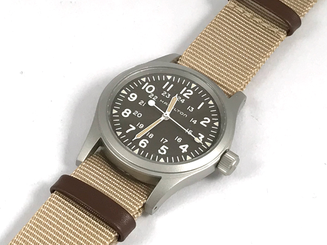 ハミルトン[HAMILTON]カーキ・フィールド・メカNATOストラップモデル H69439901 正規品　腕時計