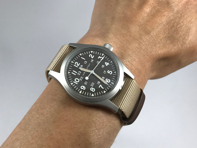 ハミルトン[HAMILTON]カーキ・フィールド・メカNATOストラップモデル H69429901 正規品　腕時計