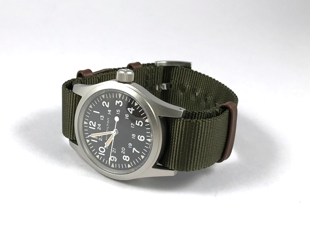 ハミルトン[HAMILTON]カーキ・フィールド・メカNATOストラップモデル H69439931 正規品　腕時計