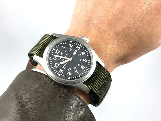 ハミルトン[HAMILTON]カーキ・フィールド・メカNATOストラップモデル H69429931 正規品　腕時計