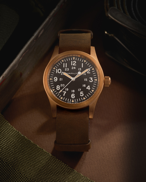 ハミルトン[HAMILTON]カーキ・フィールド・メカ・ブロンズ H69459430 正規品　腕時計