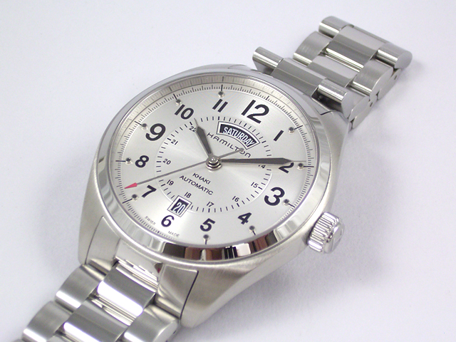 ハミルトン　カーキ・フィールド・デイデイト42mm H70505153 正規品　腕時計