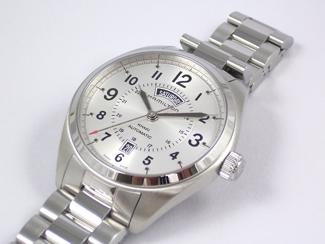 ハミルトン カーキ・フィールド・デイデイト42mm H70505153 正規品 腕時計