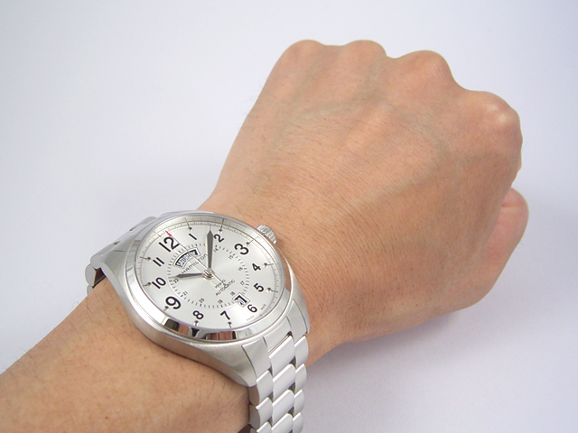 ハミルトン カーキ・フィールド・デイデイト42mm H70505153 正規品 腕時計