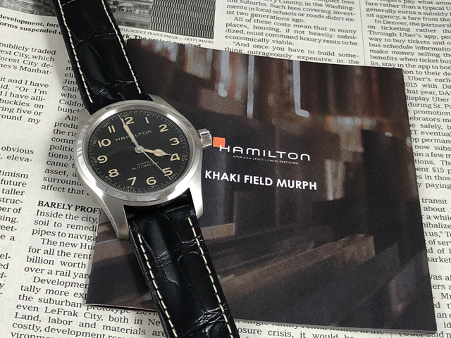 HAMILTON KHAKI フィールド 自動巻　ハミルトン　リアルマッコイズ