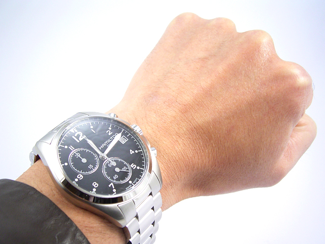 ハミルトン カーキ パイロット パイオニアクロノH76512133正規品　腕時計