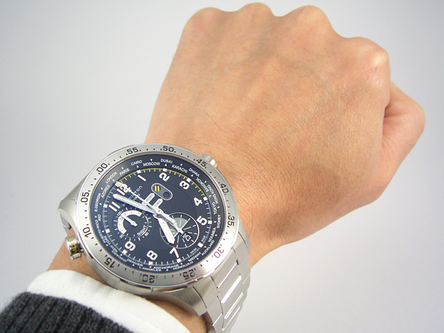 ハミルトン カーキ クロノ ワールドタイマー H76714135正規品 腕時計