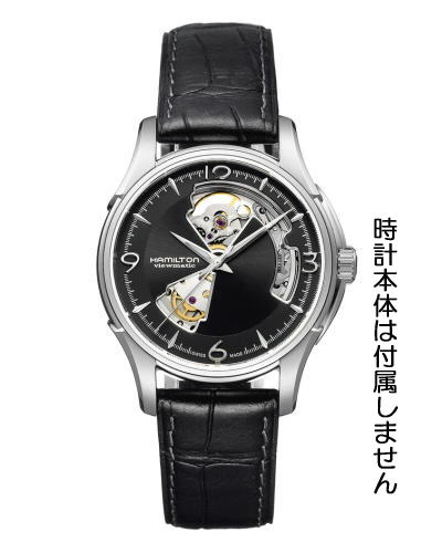 H690325112/ジャズマスター・オープンハート用ブラックカーフ