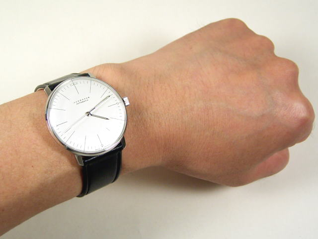 10周年記念イベントが ユンハンス 腕時計 自動巻き マックスビル オートマティック 027 3400 00 メンズ