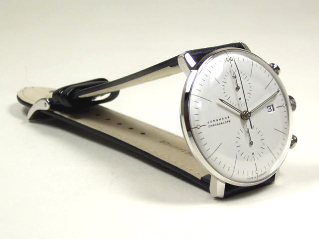 ユンハンス・マックスビル・クロノスコープ0274600正規品　腕時計