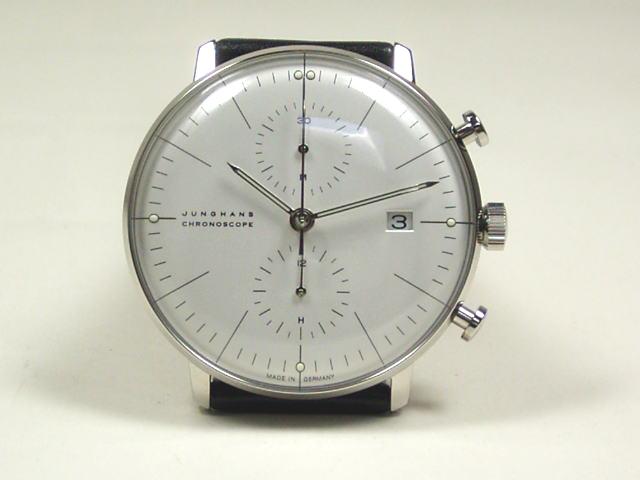 マックスビル・ユンハンス・クロノスコープ027460000正規品