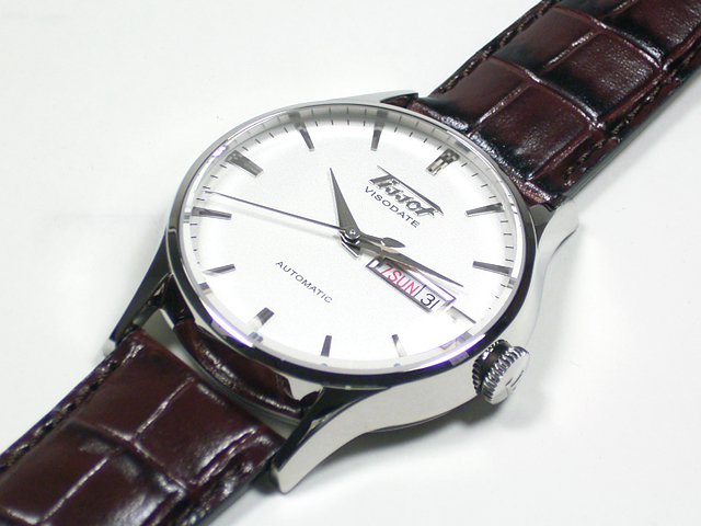 バンド社外レザーバンドTissot Visodate  T0194301603101