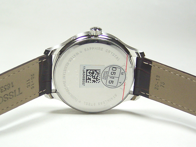 TISSOT ティソ　トラディション パーペチュアルカレンダー　t063.637.16.037.00　正規品　腕時計