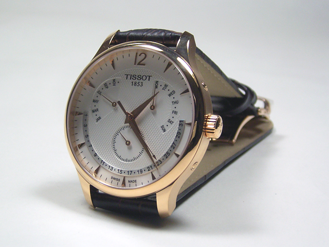 TISSOT ティソ トラディション パーペチュアルカレンダー t063.637.36 TISSOT ティソ トラディション パーペチュアルカレンダー t063.637.36